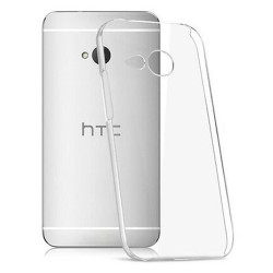 Cover Morbida per   HTC M8 MINI Serie ULTRASOFT Stileitaliano in silicone TPU sottile Trasparente