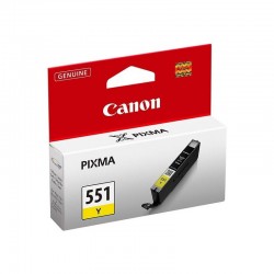 Cartuccia Originale Canon 6511B001 CLI551Y 7ml 344 Pagine Y Yellow