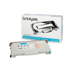 Toner Originale Lexmark 20K1400 C Ciano 6600 pagine GRADO B - 