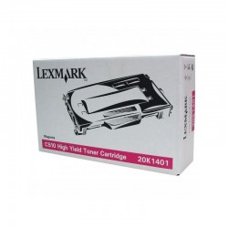 Toner Originale Lexmark 20K1401 M Magenta 6600 pagine GRADO B - 