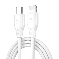 Cavo per Apple IPHONE 13 12 da Type-C a Lightning  Ricarica Rapida WIWU cable Pioneer Wi-C002 30W white