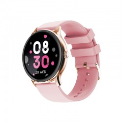 Smartwatch fitness band orologio Bluetooth Maxlife MXSW-100 monitoraggio cuore battito ROSA